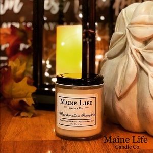 Maine Life Candle Co. Marshmallow Pumpkin 7.5oz